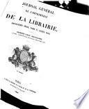 Bibliographie de la France, ou Journal général de l'imprimerie et de la librairie