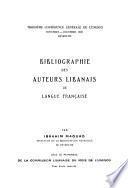 Bibliographie des auteurs libanais de langue française