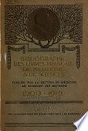 Bibliographie des livres français de médecine & de sciences