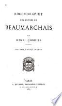 Bibliographie des oeuvres de Beaumarchais