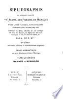Bibliographie des ouvrages relatifs à l'amour, aux femmes, au mariage, et des livres facétieux, pantagruéliques, scatologiques, satyriques, etc. contenant les tires détaillés de ces ouvrages, les noms des auteurs, un aperçu de leur sujet, leur valeur et leur prix dans les ventes, etc