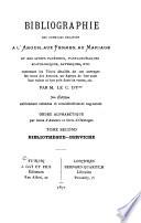 Bibliographie des ouvrages relatifs à l'amour, aux femmes, au mariage, et des livres facétieux pantagruéliques, scatologiques, satyriques, etc.,