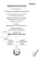 Bibliographie des ouvrages relatifs à l'amour, aux femmes, au mariage et des livres facétieux, pantagruéliques, scatologiques, satyriques, etc., par M. le Cte d'I*** [Jules Gay]