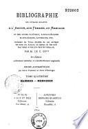 Bibliographie des ouvrages relatifs à l'amour, aux femmes, au mariage et des livres facétieux, pantagruéliques, scatologiques, satyriques, etc., par M. le Cte d'I*** [Jules Gay]