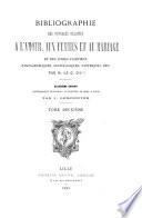 Bibliographie des ouvrages relatifs à l'amour