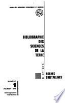 Bibliographie des sciences de la terre