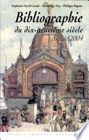 Bibliographie du dix-neuvième siècle