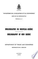 Bibliographie du Nouveau-Québec