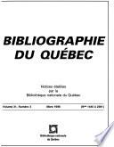 Bibliographie du Québec