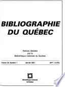 Bibliographie du Québec