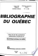 Bibliographie du Québec