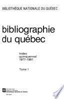 Bibliographie du Québec