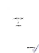 Bibliographie du Sénégal