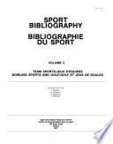 Bibliographie Du Sport