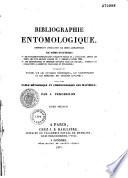 Bibliographie entomologique
