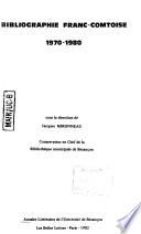 Bibliographie franc-comtoise 1970-1980