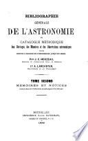 Bibliographie générale de l'astronomie