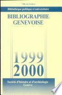 Bibliographie Genevoise