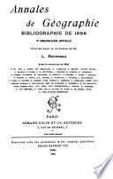 Bibliographie géographique annuelle