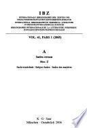 Bibliographie internationale de la littérature périodique dans les domaines des sciences humaines et sociales