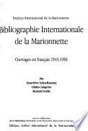 Bibliographie internationale de la marionnette