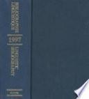 Bibliographie linguistique de l'année 1997/Linguistic Bibliography for the Year 1997