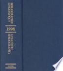 Bibliographie linguistique de l'année 1998/Linguistic Bibliography for the Year 1998