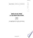Bibliographie luxembourgeoise