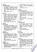 Bibliographie Mensuelle