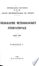 Bibliographie Météorologique Internationale