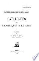 Bibliographie national suisse