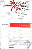 Bibliographie nationale française