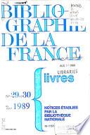 Bibliographie nationale française