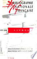 Bibliographie nationale française