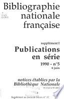 Bibliographie nationale française