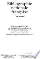 Bibliographie nationale française