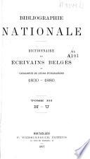 Bibliographie nationale