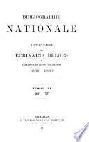 Bibliographie nationale: N-U. 1897
