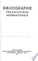 Bibliographie pédagogique internationale
