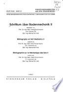 Bibliographie sur la méchanique des sols