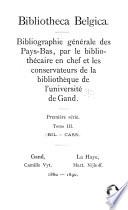 Bibliotheca belgica