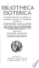 Bibliotheca esoterica