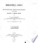 Bibliotheca Sinica: dictionnaire bibliographique des ouvrages relatifs à l'empire chinois