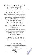 Bibliotheque Britannique