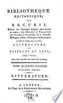 Bibliotheque Britannique