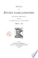 Bibliothèque d'Humanisme et renaissance