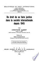 Bibliothèque de droit international