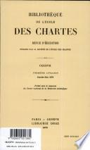 Bibliothèque de l'École des chartes