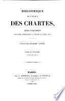 Bibliothèque de l'Ecole des Chartes