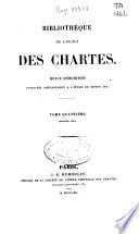 Bibliotheque de l'Ecole des Chartes